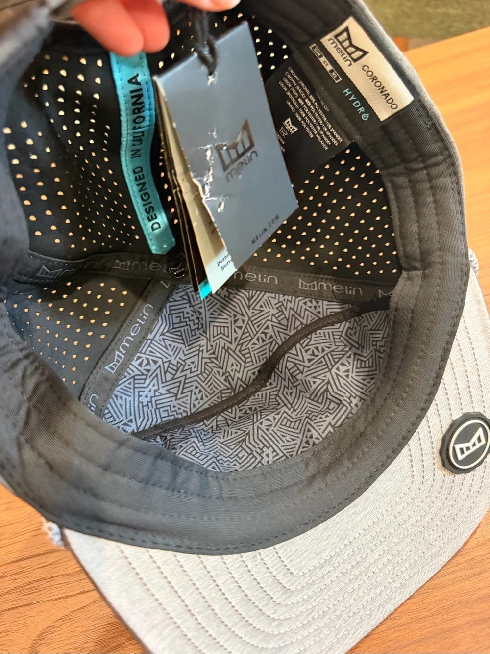 NWT Melin Men's Hydro Coronado Brick HTCH Dark Gray